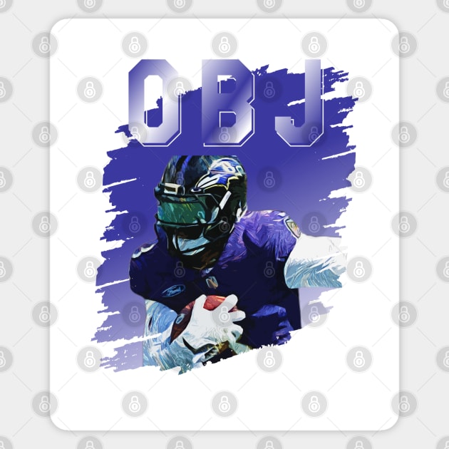 Odell Beckham Jr || OBJ Magnet by Aloenalone